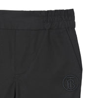 Pantalon casual monogramme - Black