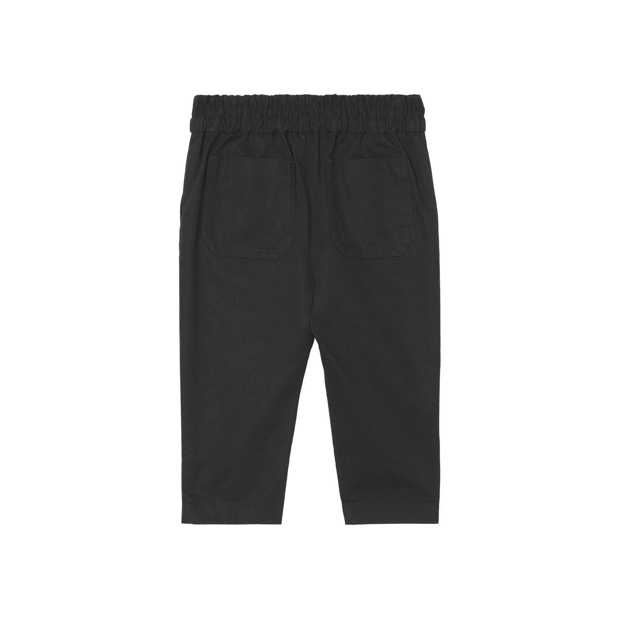Pantalon casual monogramme - Black
