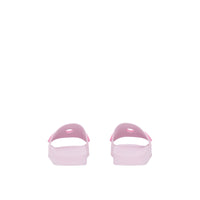 Mules plates à logo graphique - Pale Candy Pink