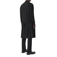 Bombers en coton mélangé à lettre - Black