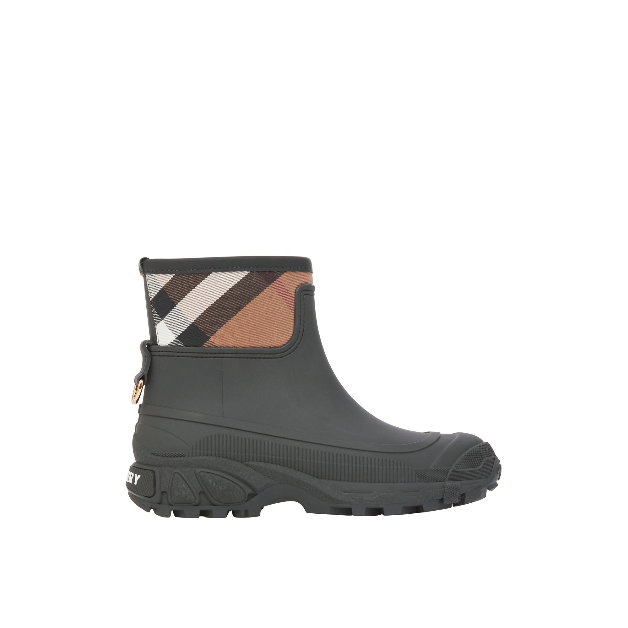 Bottes de pluie à motif House check - Black