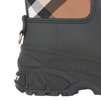 Bottes de pluie à motif House check - Black