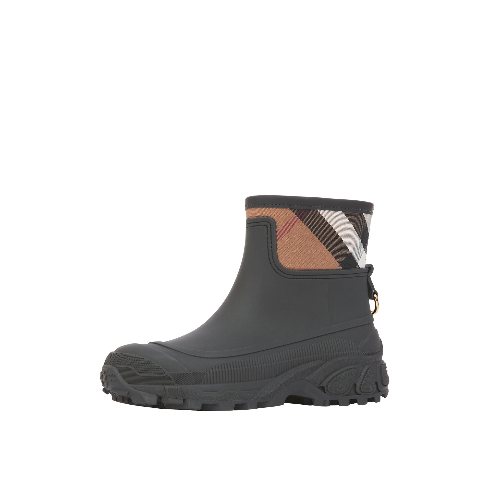 Bottes de pluie à motif House check - Black