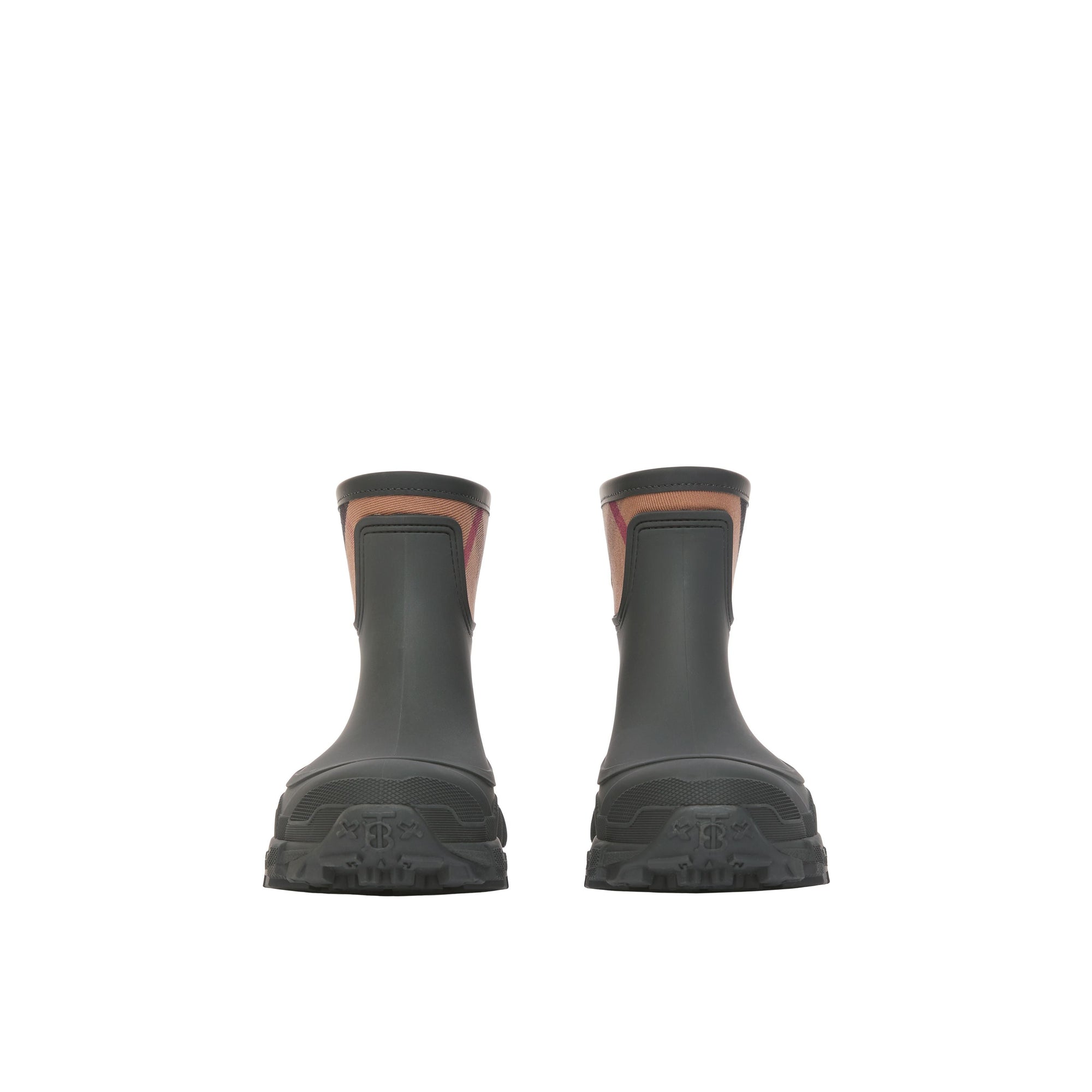 Bottes de pluie à motif House check - Black