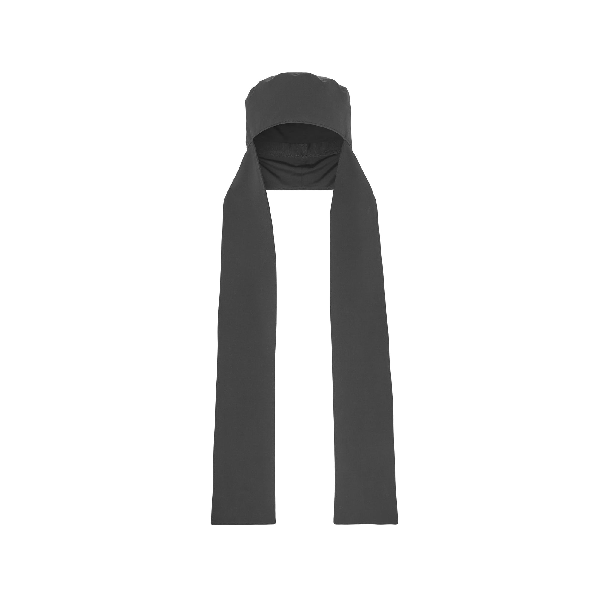 Bonnet de trappeur à large bordure en jersey stretch - Black