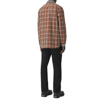 Chemise à motif check - Dark Birch Brown Check