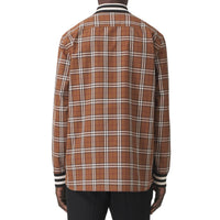 Chemise à motif check - Dark Birch Brown Check