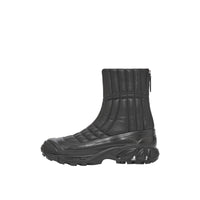Bottines matelassées en cuir d'agneau - Black