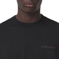 T-shirt en coton à logo - Black