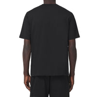 T-shirt en coton à logo - Black