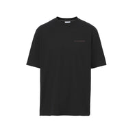 T-shirt en coton à logo - Black