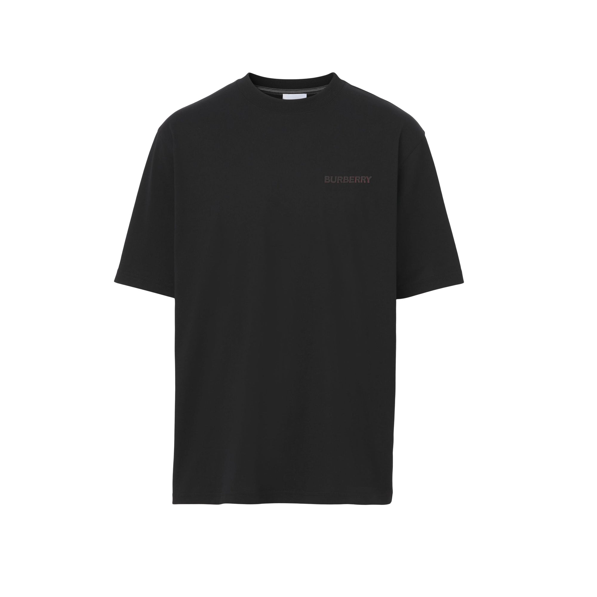 T-shirt en coton à logo - Black