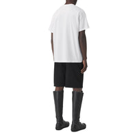 T-shirt oversize en coton à coordonnées - White