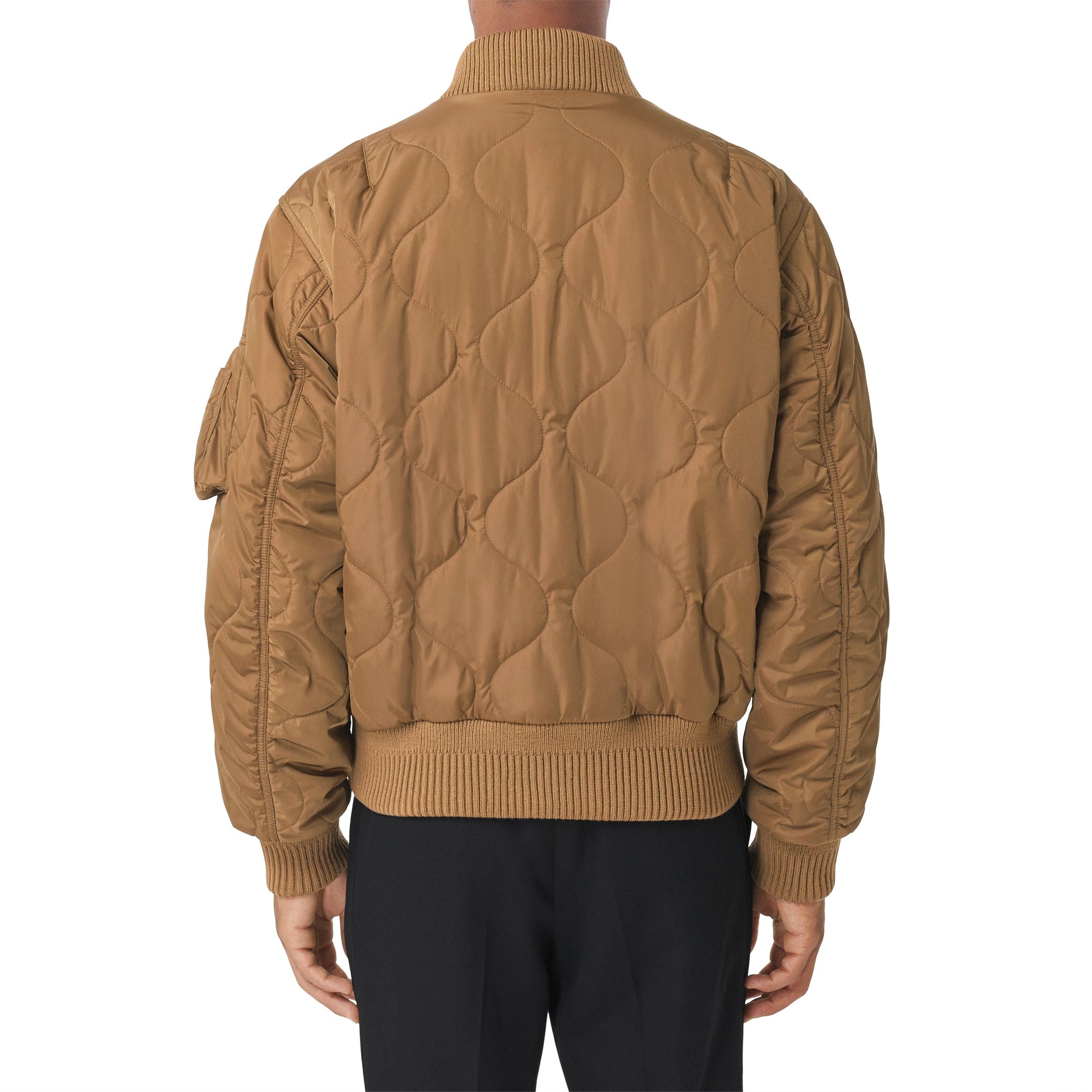 Bombers matelassé - Warm Walnut
