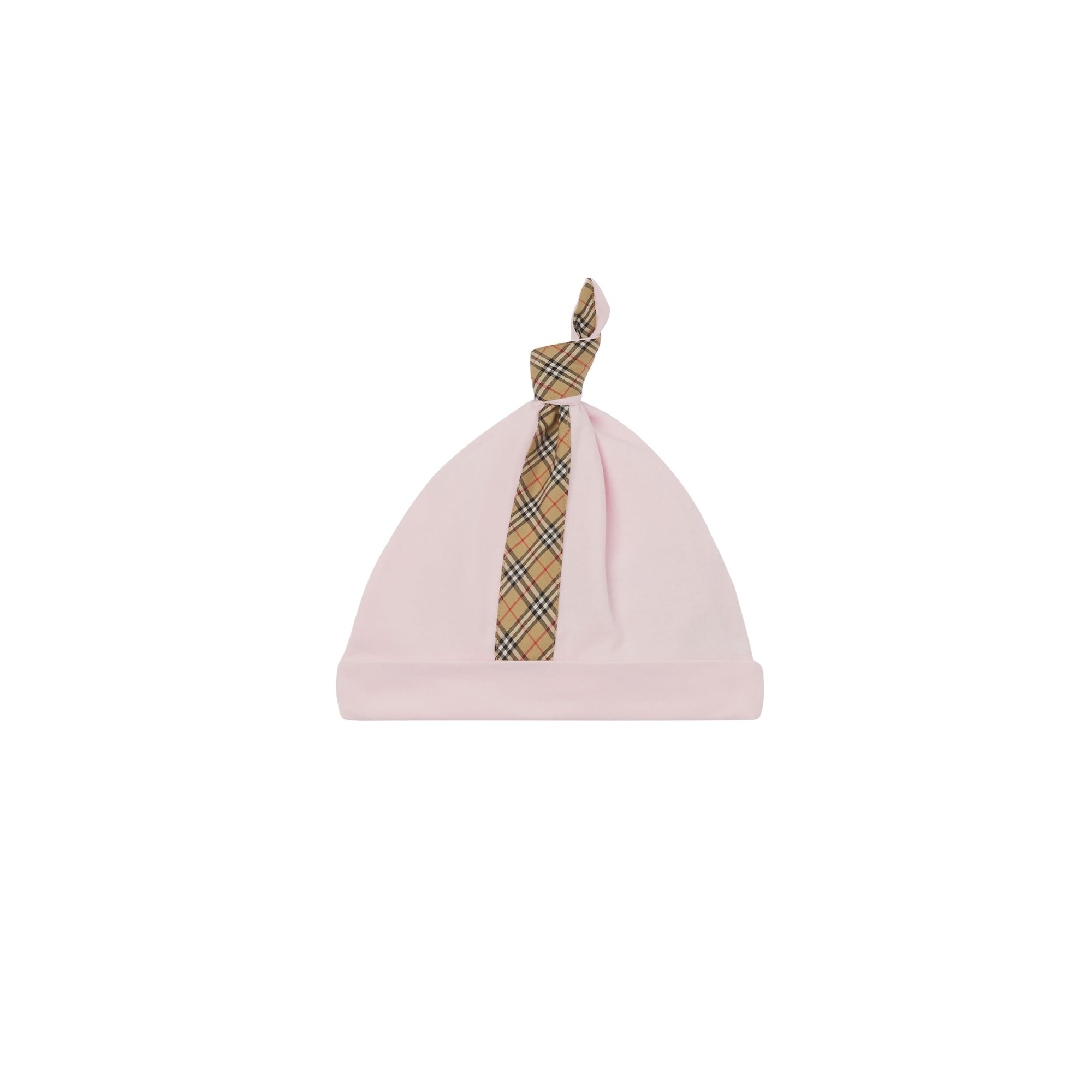 Coffret cadeau pour bébé à carreaux en trois pièces - Alabaster Pink