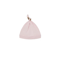 Coffret cadeau pour bébé à carreaux en trois pièces - Alabaster Pink
