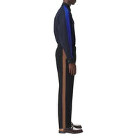 Pantalon de costume en laine et coton - Black