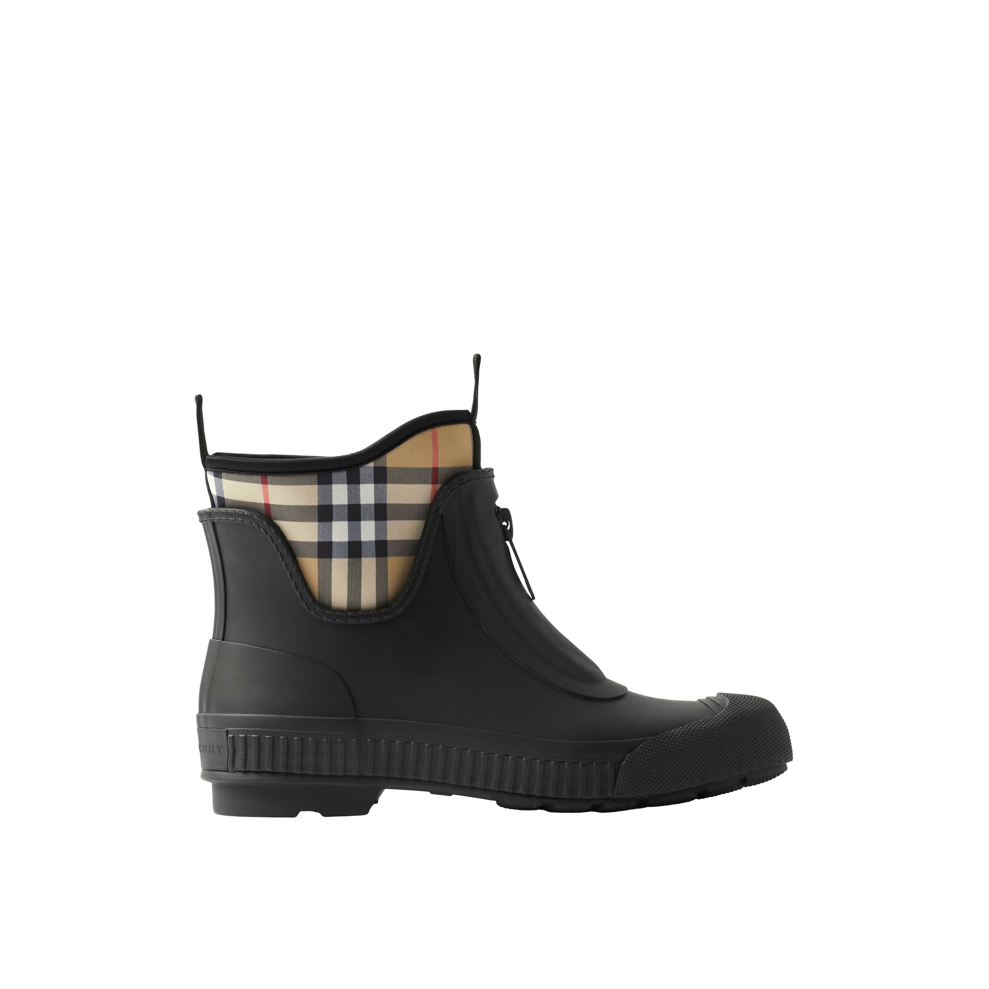 Bottes de pluie à zip - Black & Archive Beige