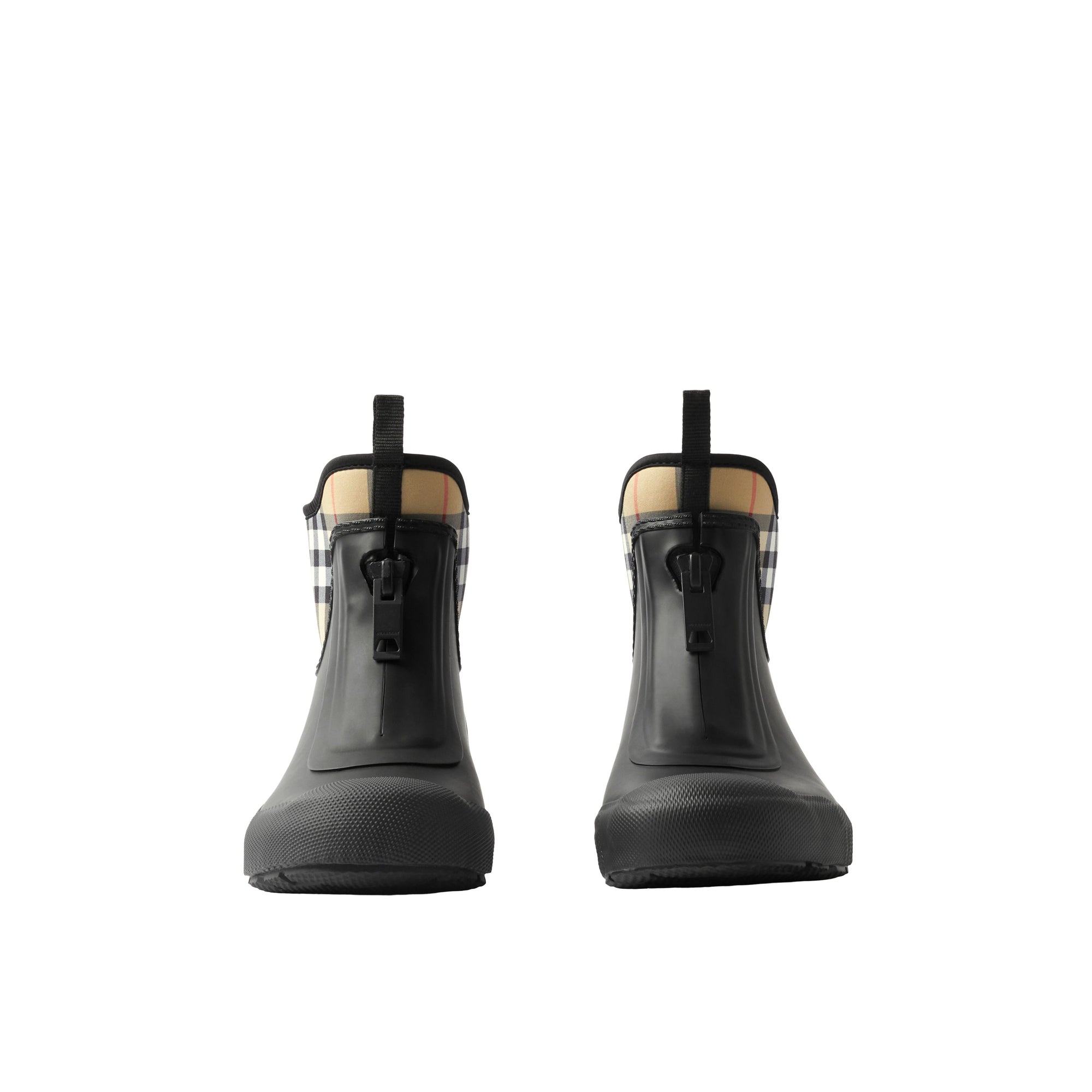 Bottes de pluie à zip - Black & Archive Beige