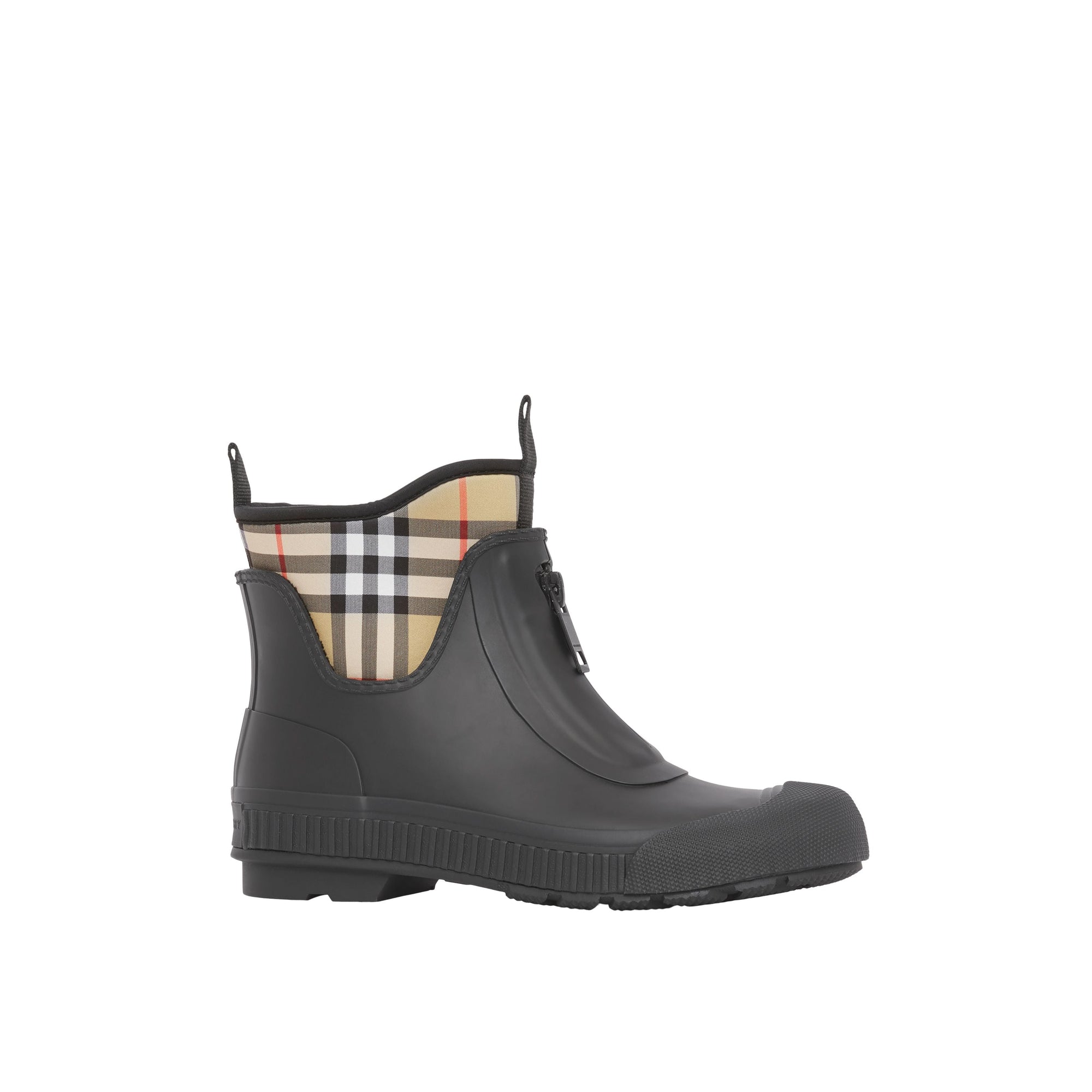 Bottes de pluie à zip - Black & Archive Beige