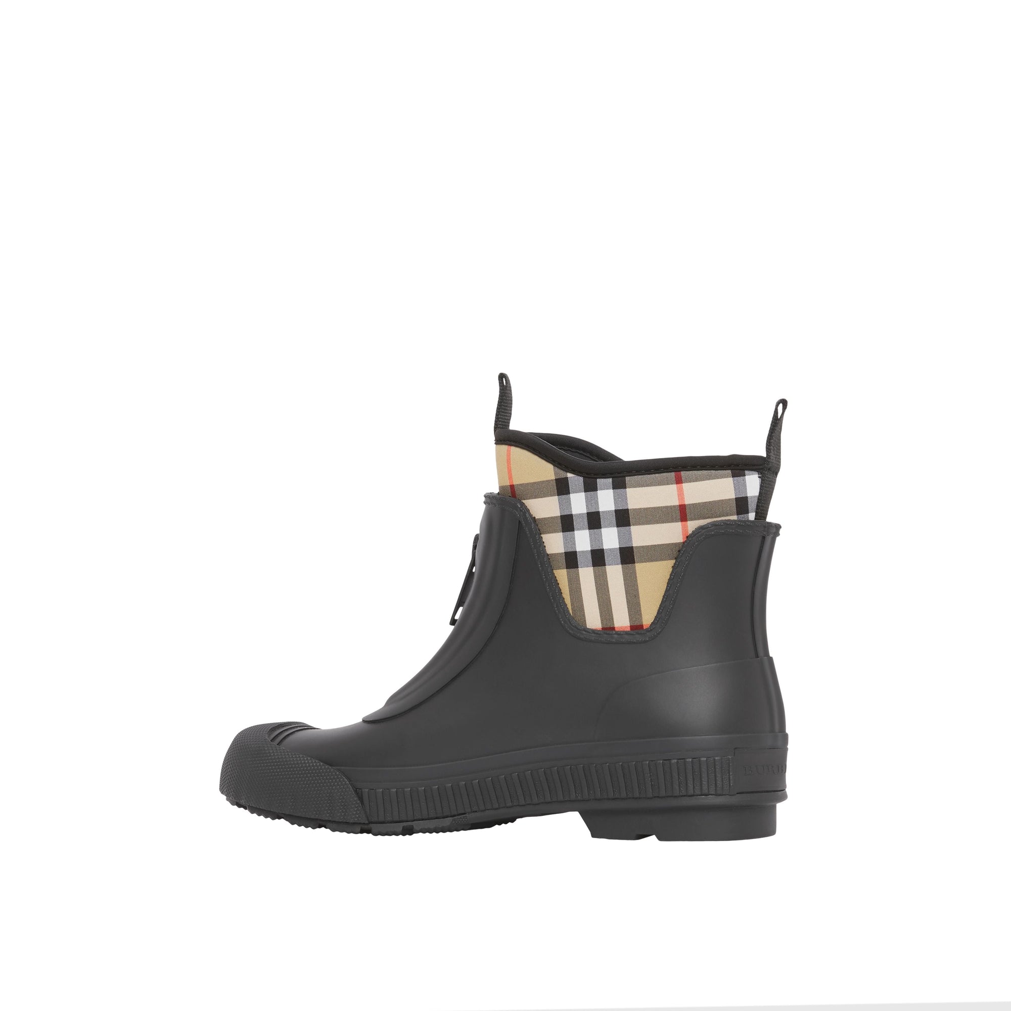 Bottes de pluie à zip - Black & Archive Beige