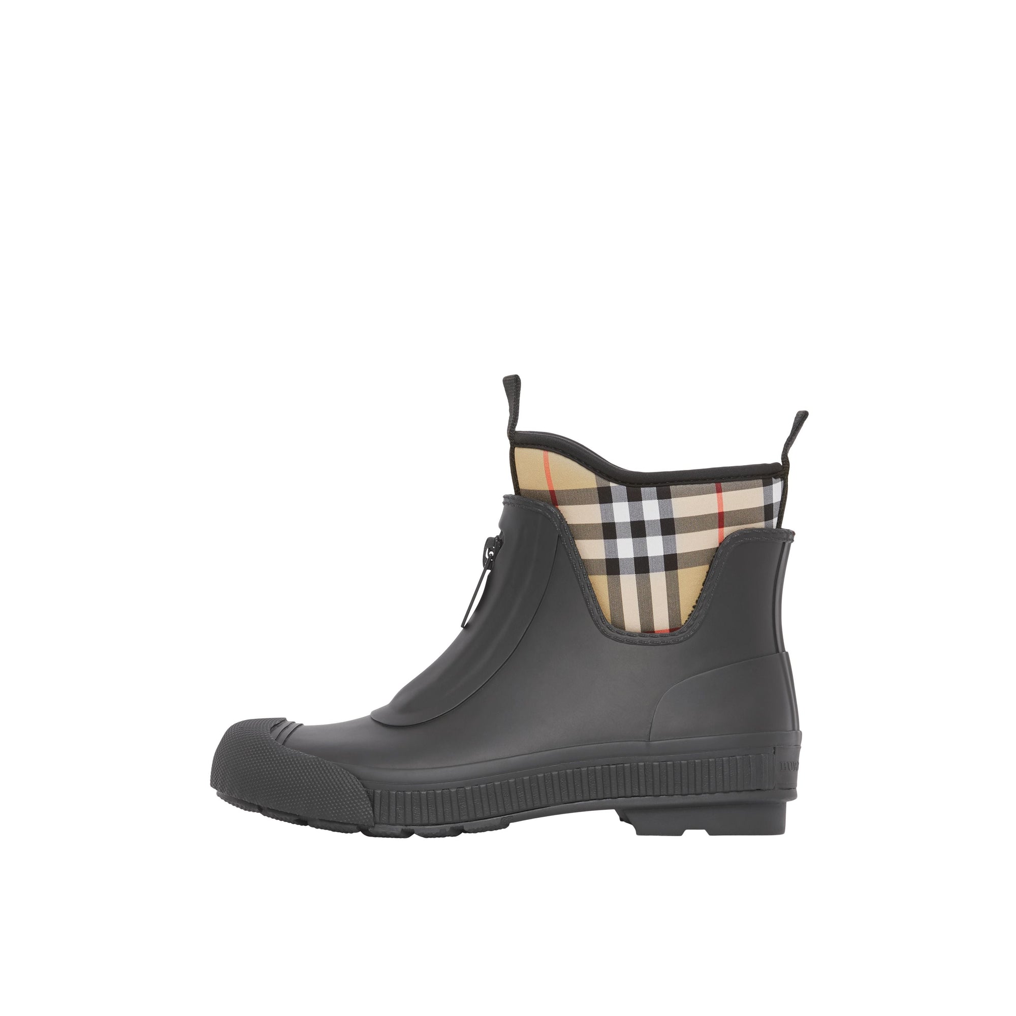 Bottes de pluie à zip - Black & Archive Beige
