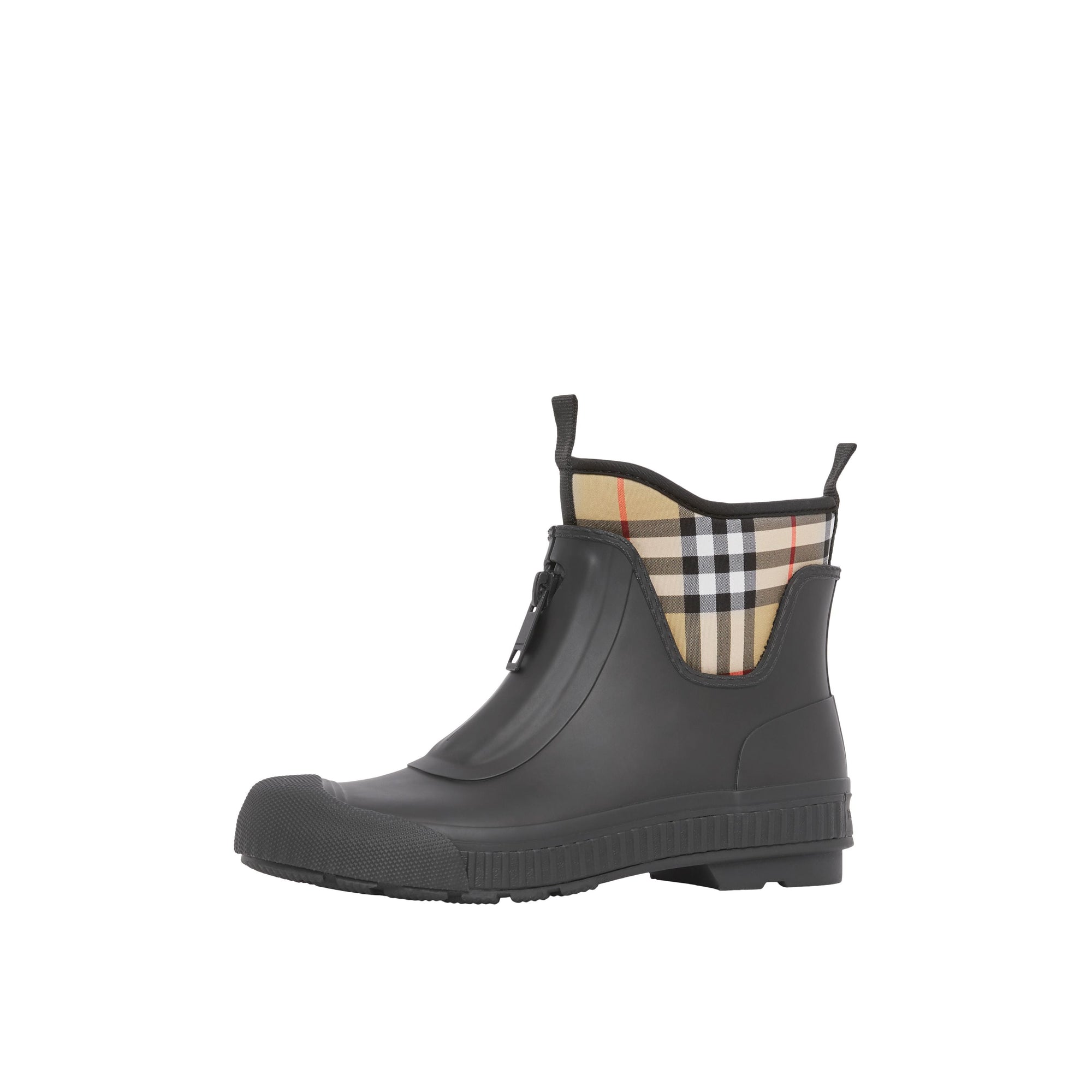 Bottes de pluie à zip - Black & Archive Beige