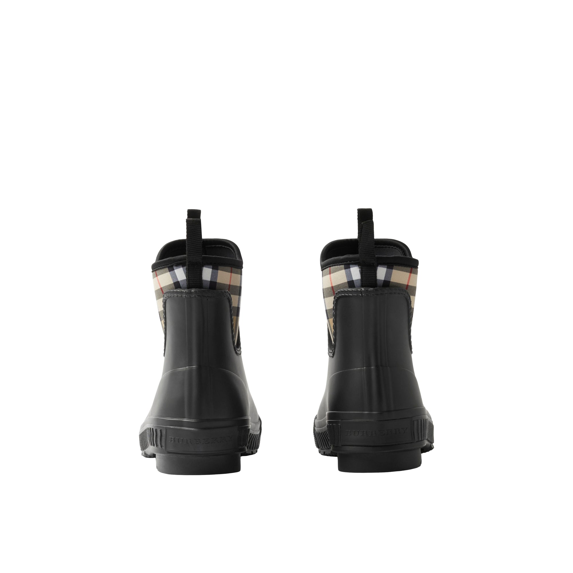 Bottes de pluie à zip - Black & Archive Beige