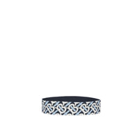 Bandeau à motif monogramme - Cobalt Blue