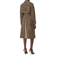 Trench en coton Monogram - Honey Pfp