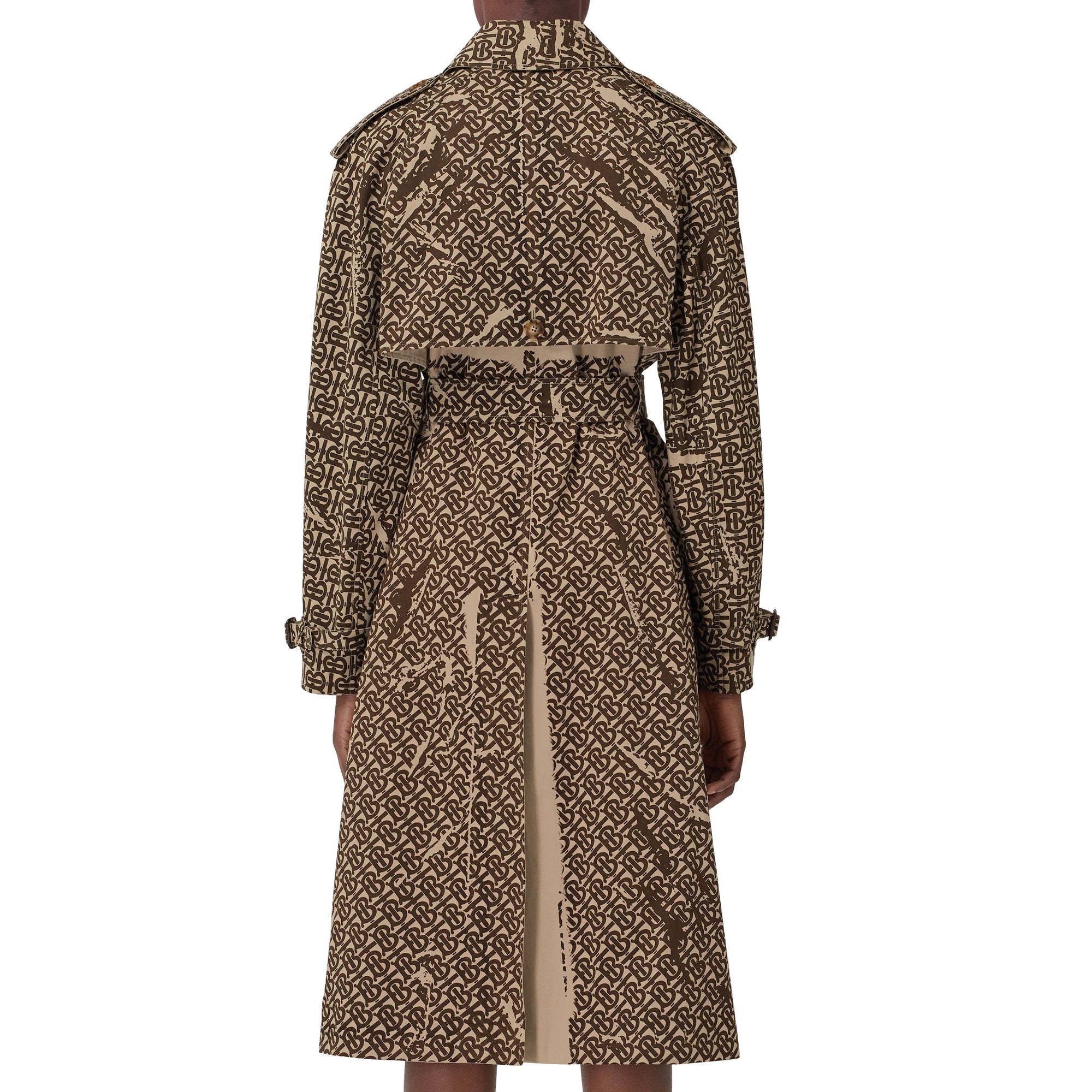 Trench en coton Monogram - Honey Pfp