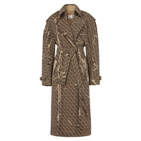 Trench en coton Monogram - Honey Pfp