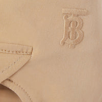 Casquette en gabardine de coton Monogram - Honey