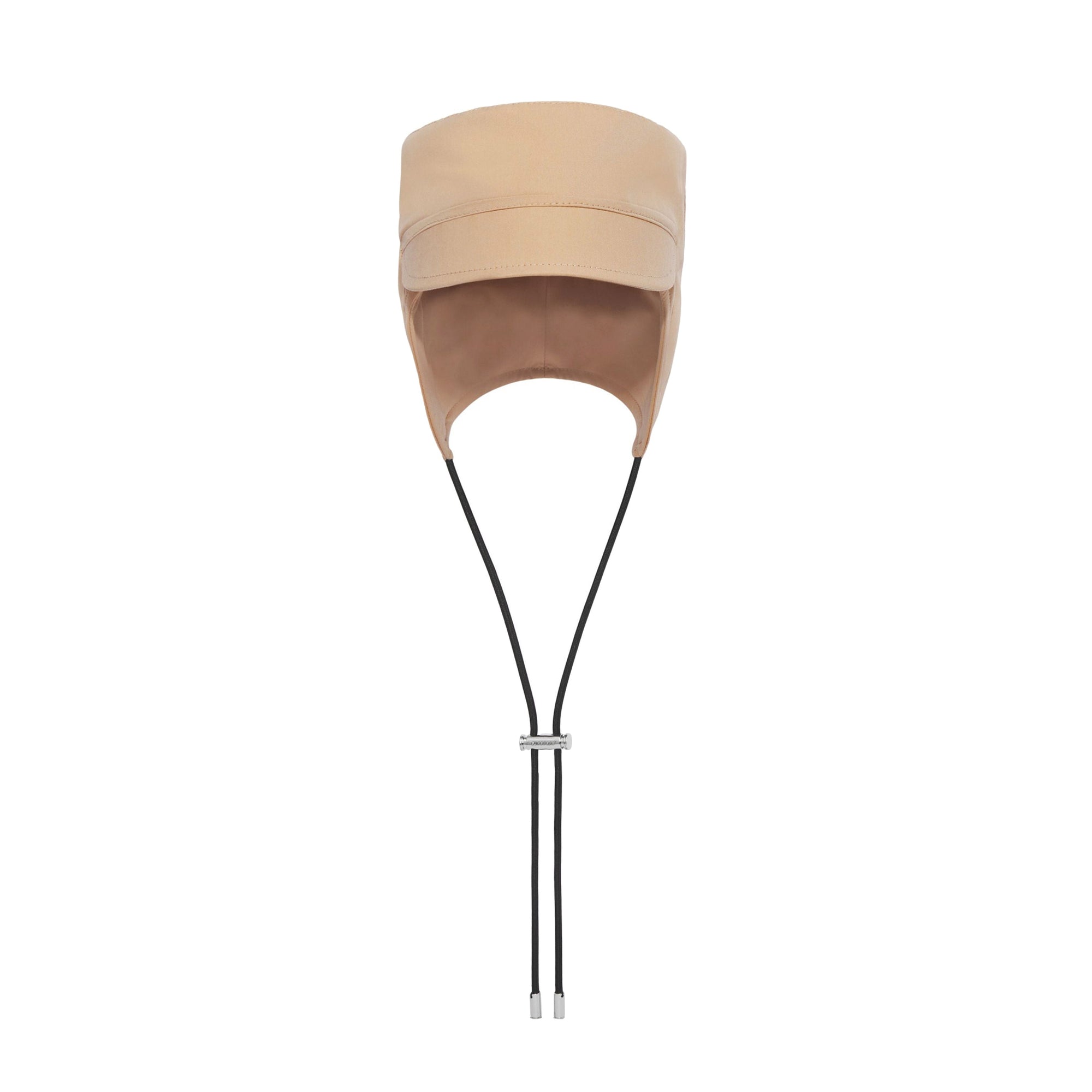 Casquette en gabardine de coton Monogram - Honey