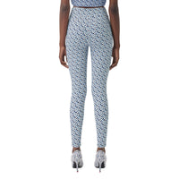 Legging en jersey stretch Monogram - Cobalt Blue