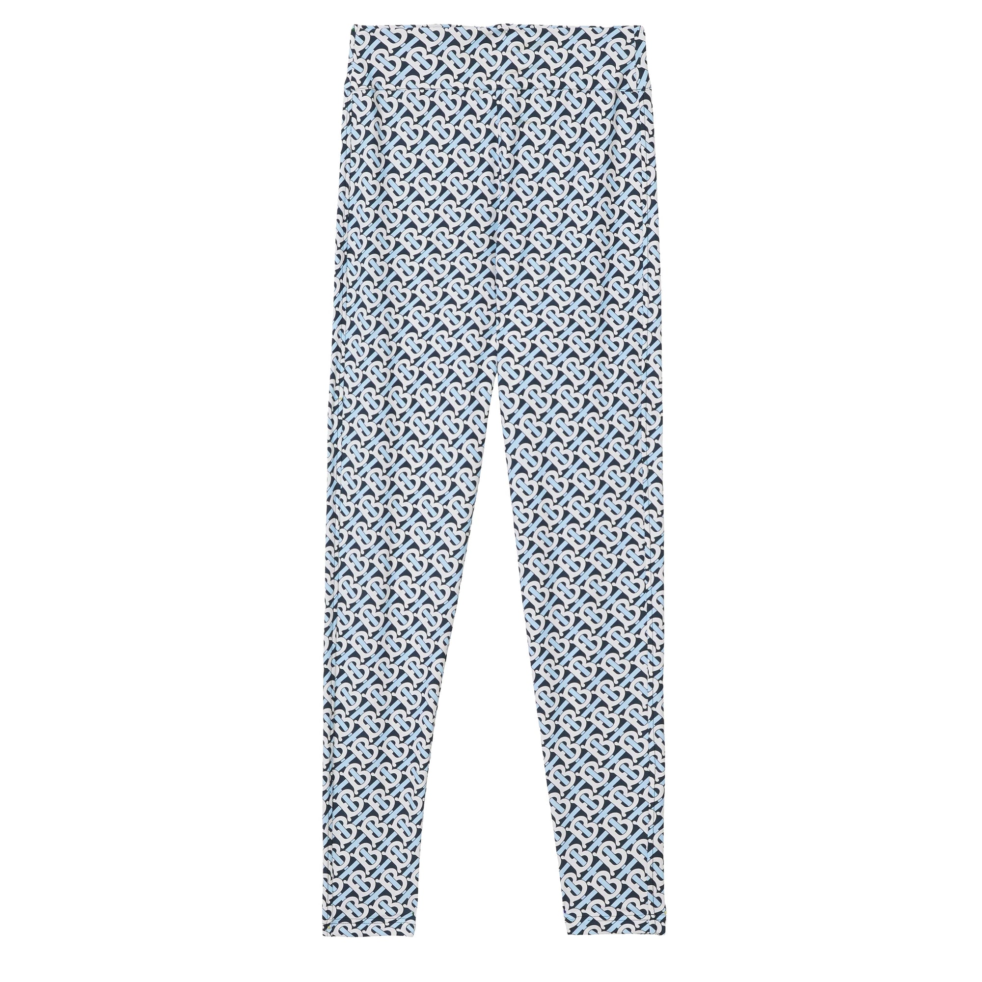 Legging en jersey stretch Monogram - Cobalt Blue