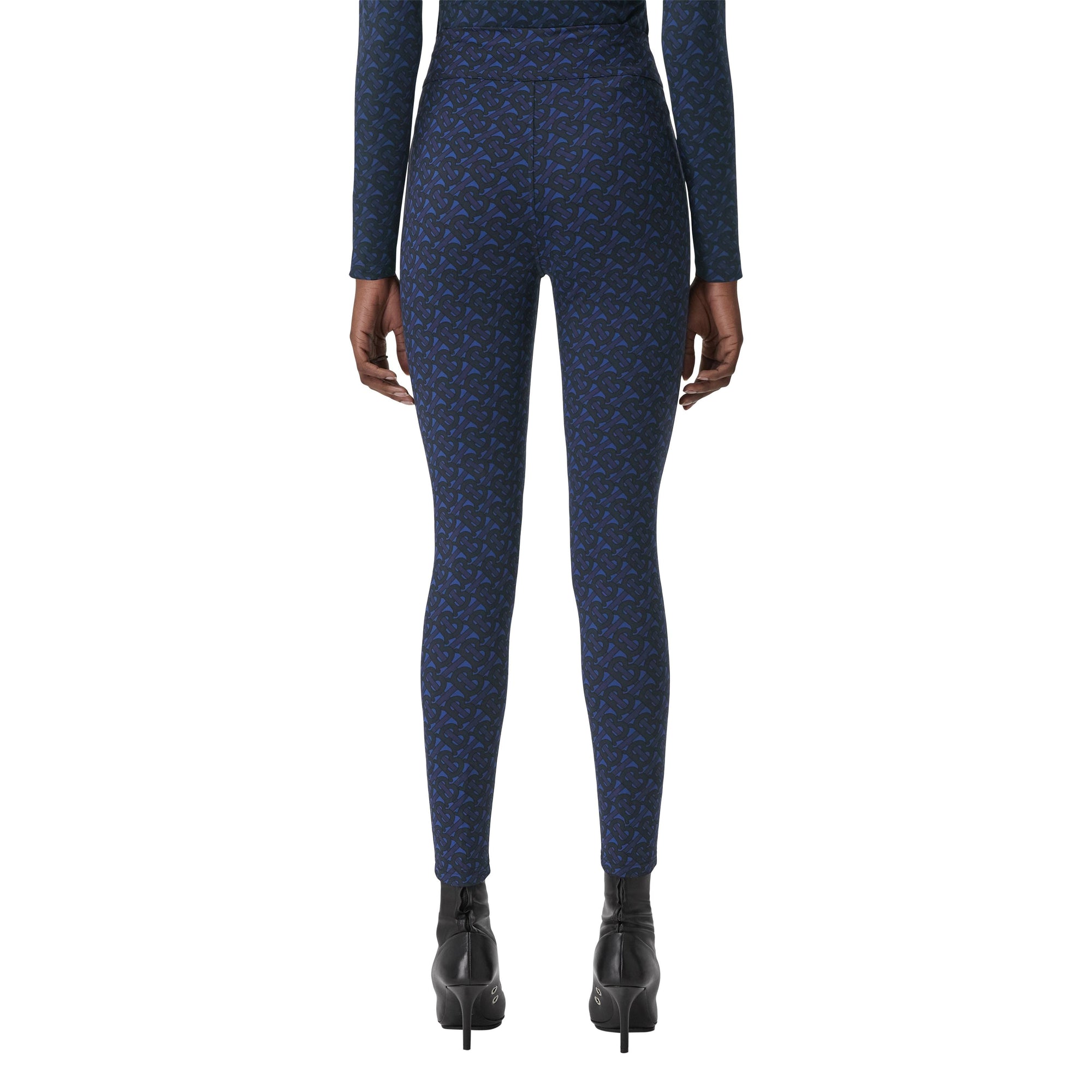 Legging en jersey stretch Monogram - Deep Royal Blue
