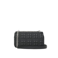 Petit sac Lola matelassé en cuir d'agneau - Black