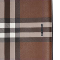 Cabas Denny à motif check - Dark Birch Brown