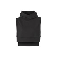 Cagoule à bordure côtelée - Black