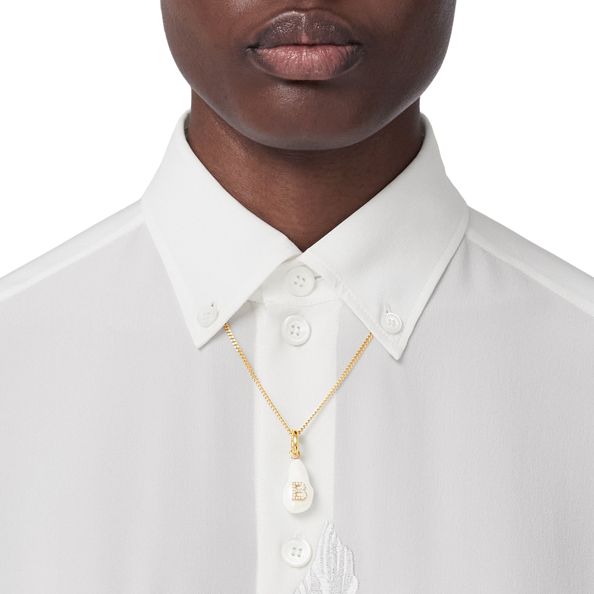 Collier fin à maillons plaqué or - Light Gold