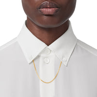 Collier fin à maillons plaqué or - Light Gold