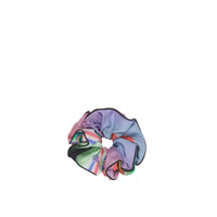 Chouchou en soie imprimé Love is Eternal - Multicolor