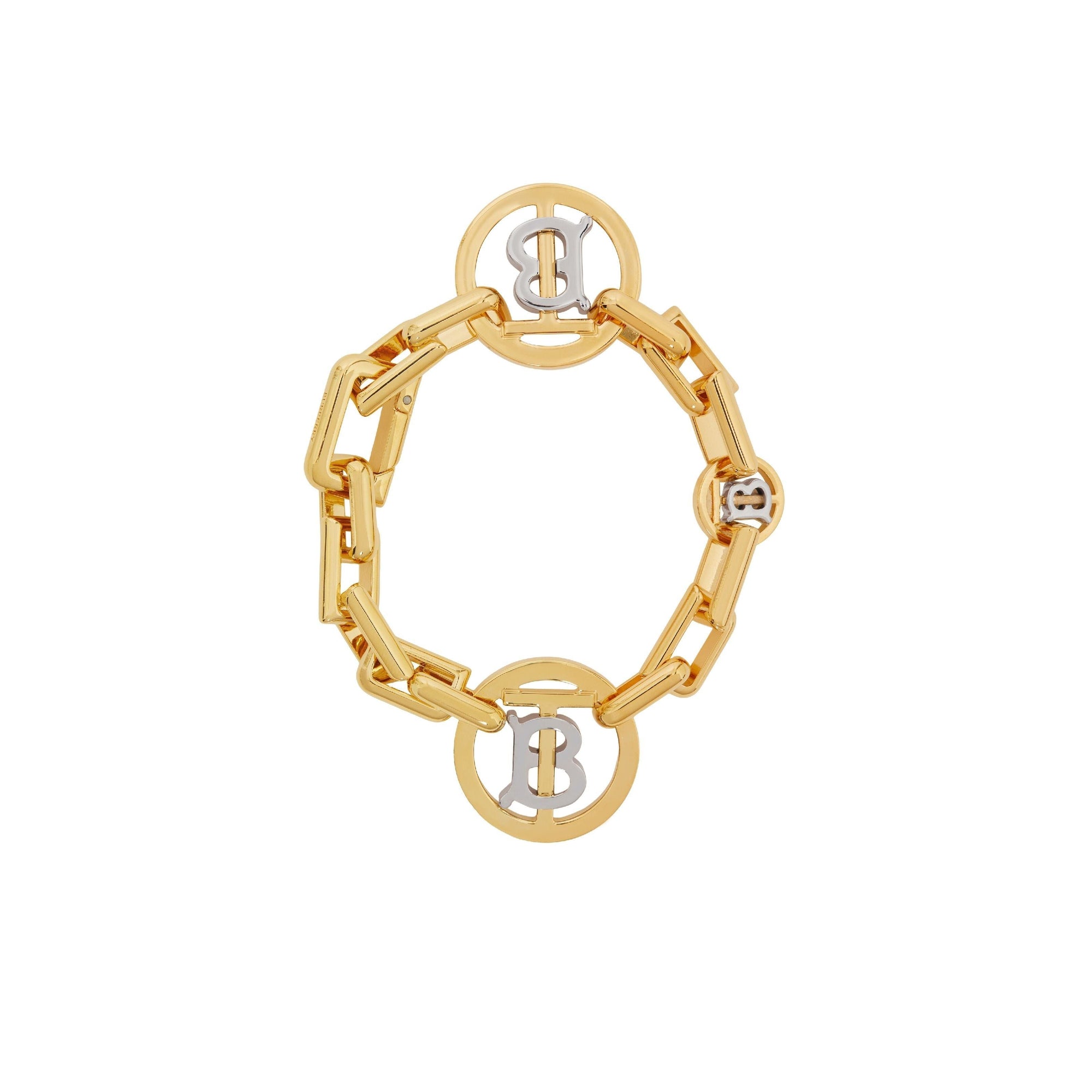 Bracelet monogramme plaqué or - Light Gold
