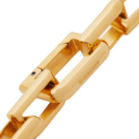 Collier plaqué or à motif monogramme - Light Gold