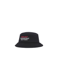 Chapeau bob à imprimé localisation - Black & White Logo