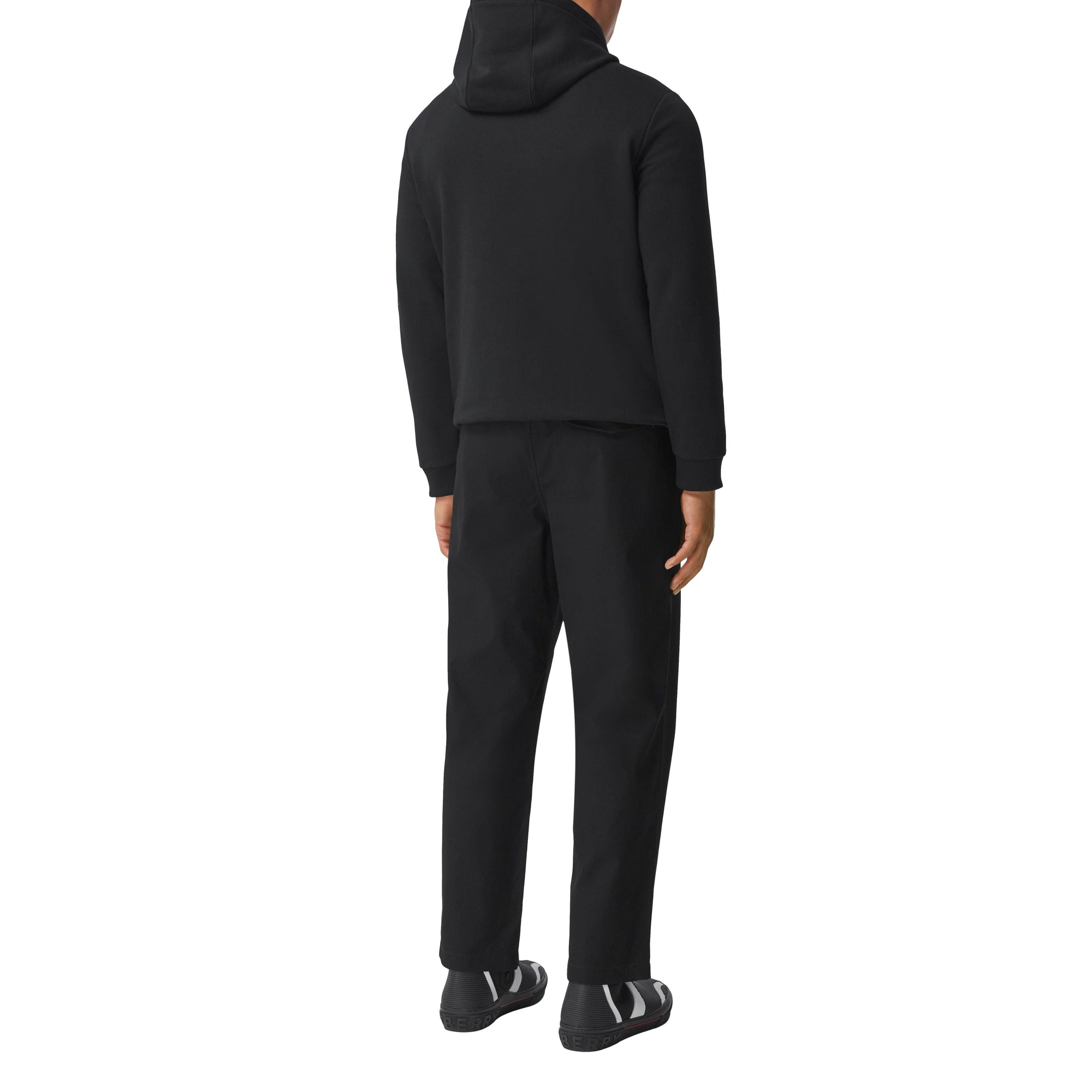 Pantalon ample monogramme - Black