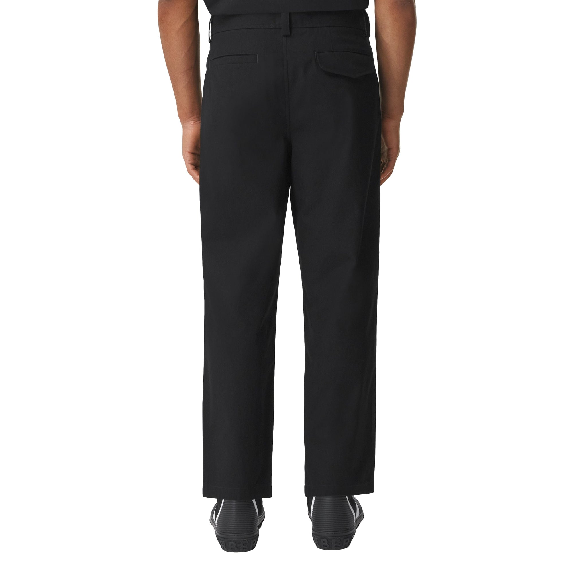 Pantalon ample monogramme - Black