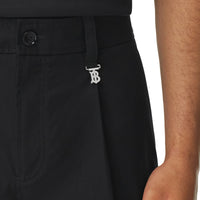 Pantalon ample monogramme - Black