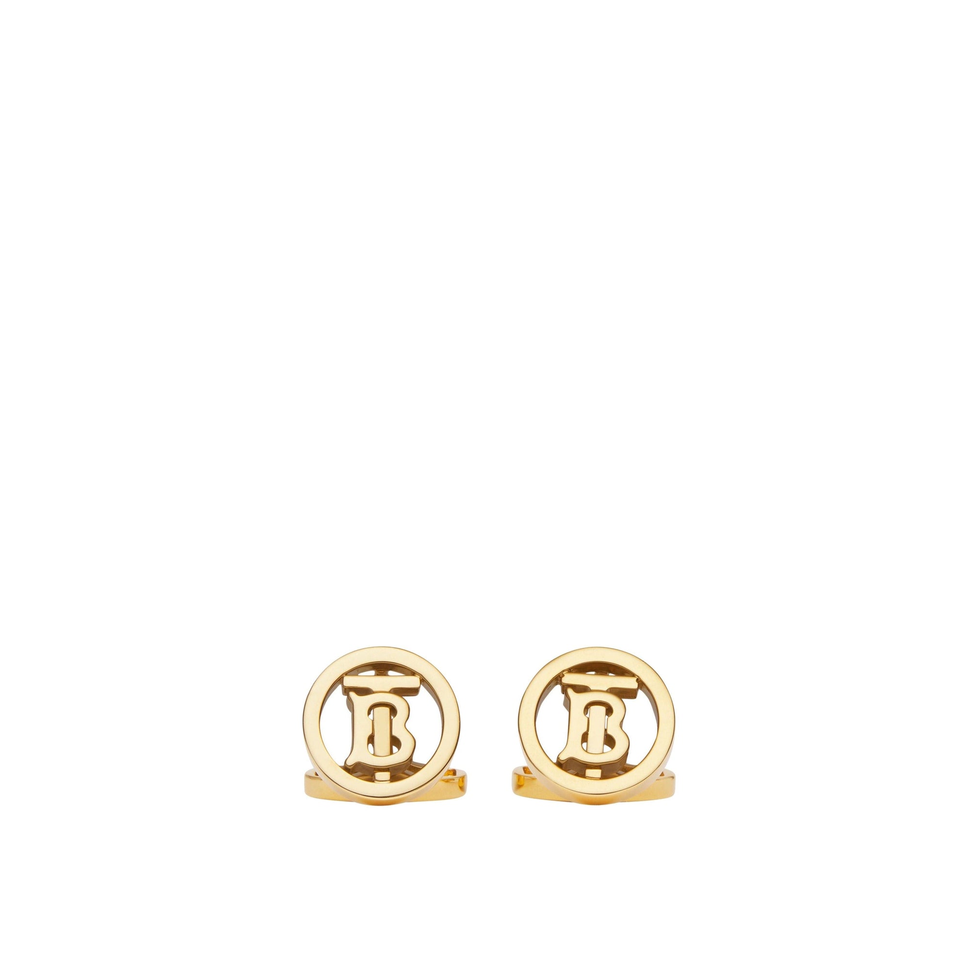 Boutons de manchette monogramme plaqués or - Light Gold
